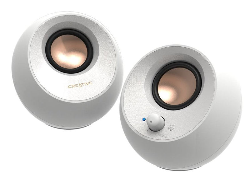 Speaker Creative Pebble V3, PC White Bluetooth, Usb-c, Jack 51MF1700AA002