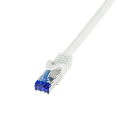 Logilink Network Cable Ultraflex, CAT.6A, S FTP, White 0,5M — image 1
