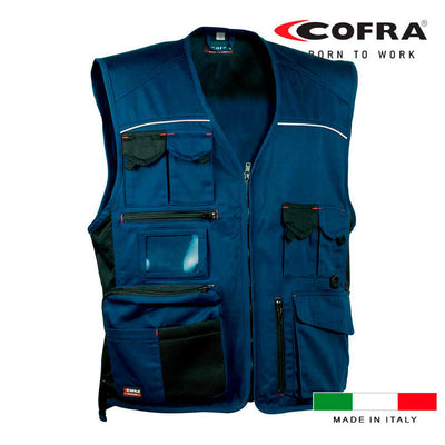 Cofra Chaleco Expert Blue Marino Black Size 64 — image 1