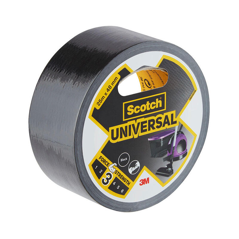 Tape Americana Universal 3, 25M X 48MM, Black