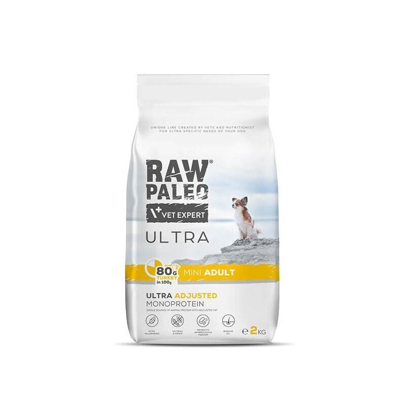 Comida Seca Perros Raw Paleo Ultra Mini Adult Turkey - 2KG