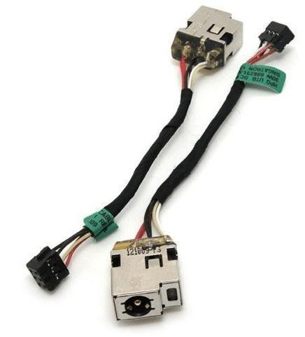 Connector DC Jack With Cable Laptop HP 15-B109WM 15-B161EA 15-B107CL 698231-YD1 CBK00326-0075 6 Orificios