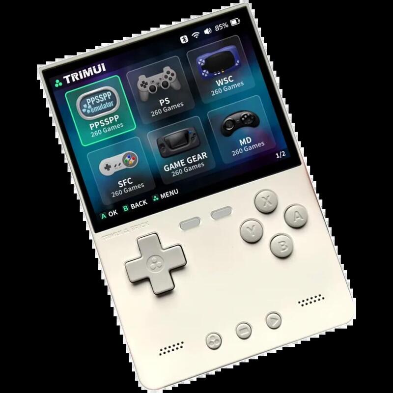 Trimui Console Brick ( Without SD Card) White