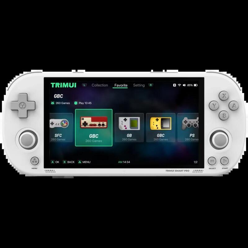 Trimui Console Smart Pro ( Without SD Card) White