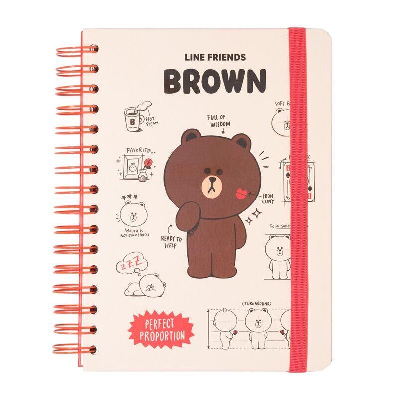Notebook A5 Line Friends