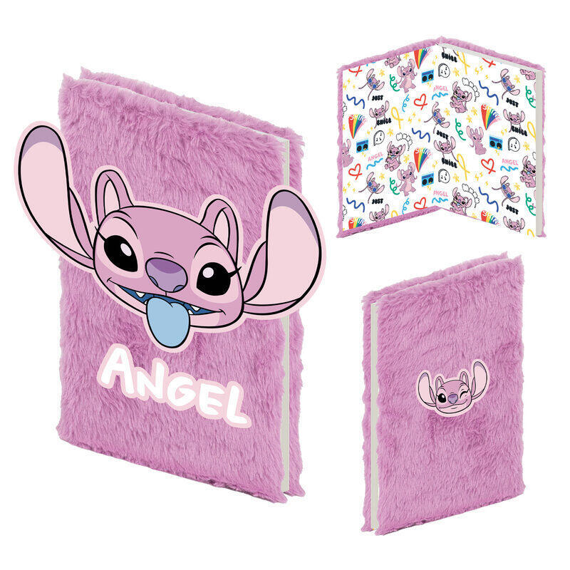 Notebook Plush Toy A5 Stitch Disney