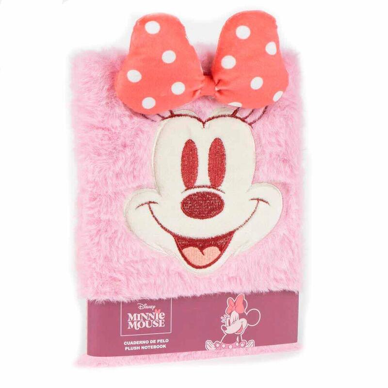 Notebook Plush Toy Minnie Disney