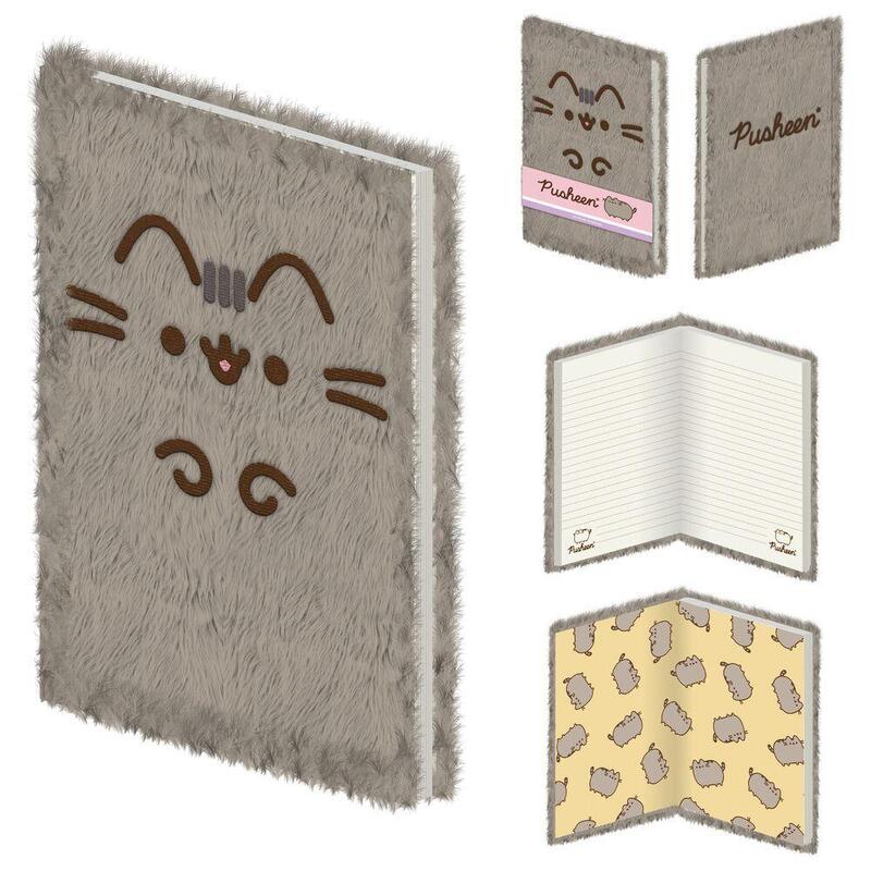 Notebook Plush Toy Pusheen