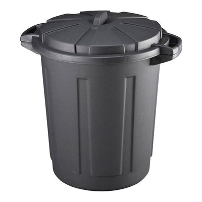 Mondex Bucket Basura Comunidad 80 Litros Colour Black With Cover — image 1