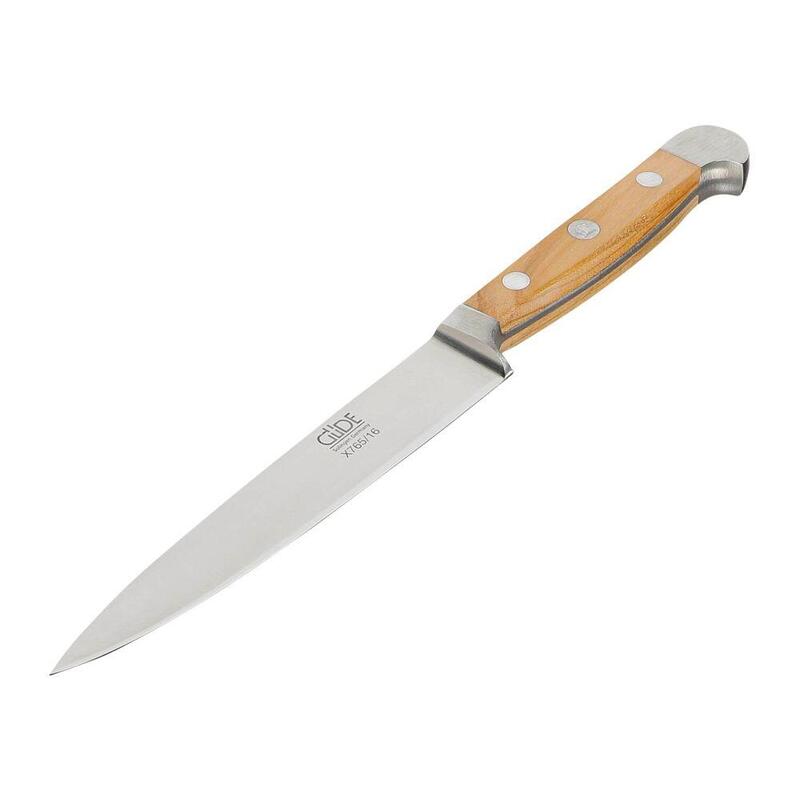 Knife Universal Gde Alpha 16CM Wood Olivo