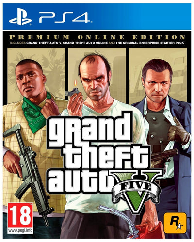 Set Grand Theft Auto V Premium Edition Playstation 4 — image 1