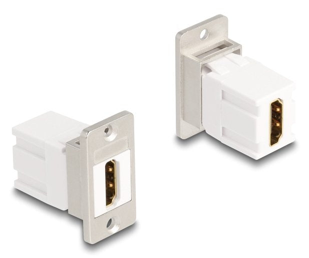 Panel Mount HDMI Connector Female a Female 8K 60 HZ Konisch