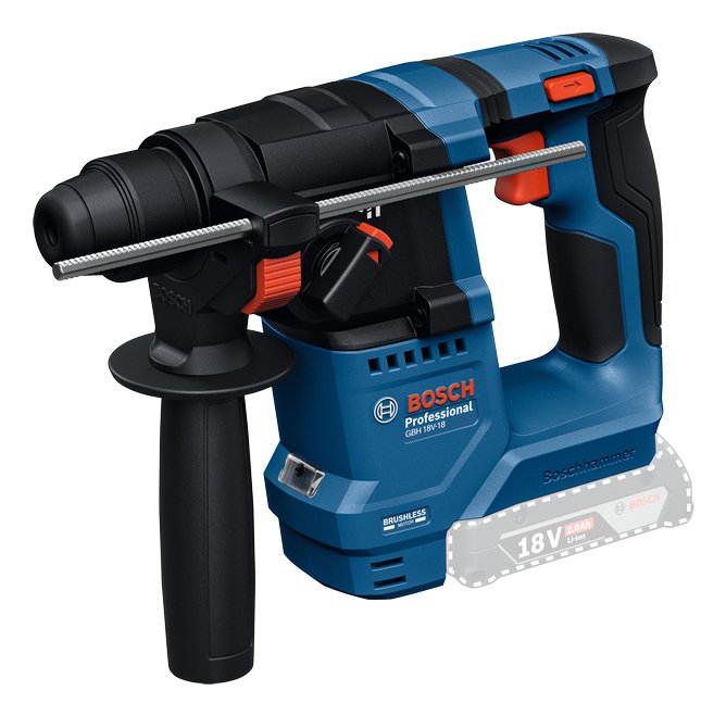 Powertools Battery Hammer Perforador Gbh 18V-18 Professional Body Only 18VOLT Blue Black Without Battery And C