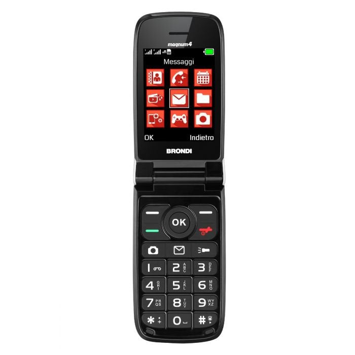 Brondi Mobile Phone Magnum 4 7,11CM (2.8) White