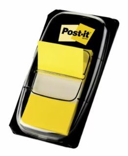 Post-it Index Dispensador With 50 Marcadores Reposicionables 25.4 X 43.2MM - Adherencia Firme - Marcar, Señala
