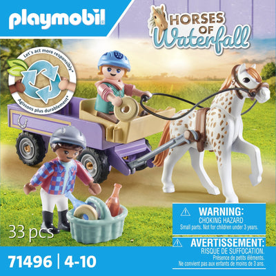 Playmobil 71496 Caballos Cascada Cochecito Pony — image 1