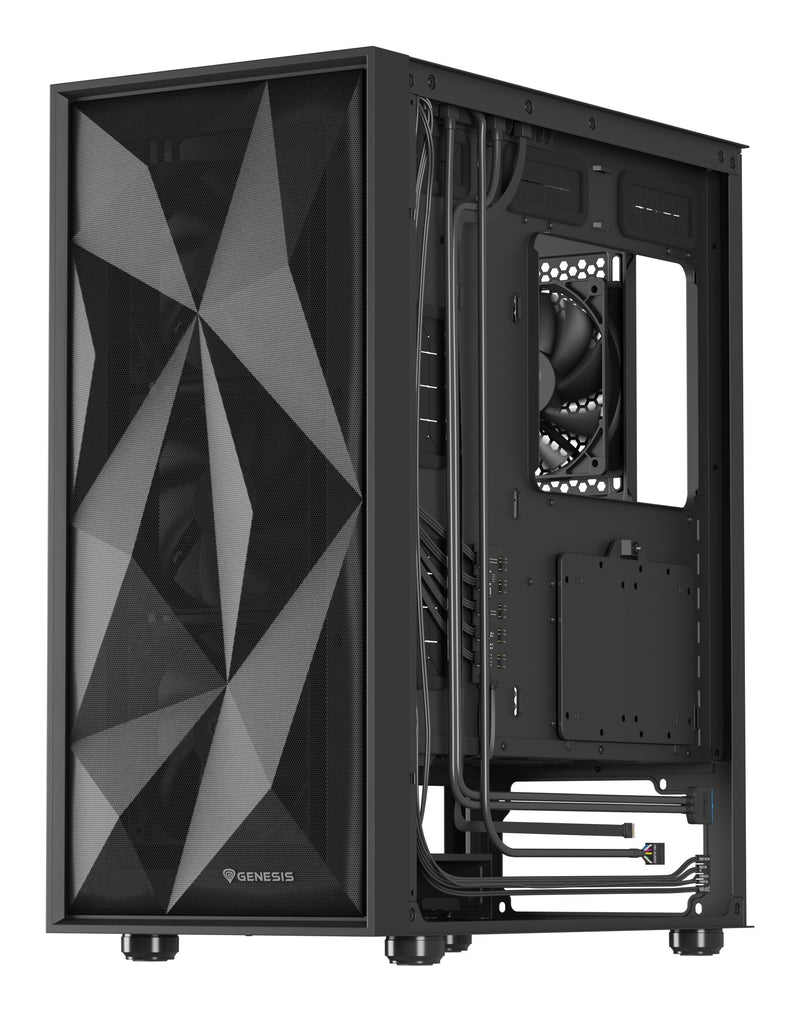 Genesis PC Case Diaxid 605F Czarna