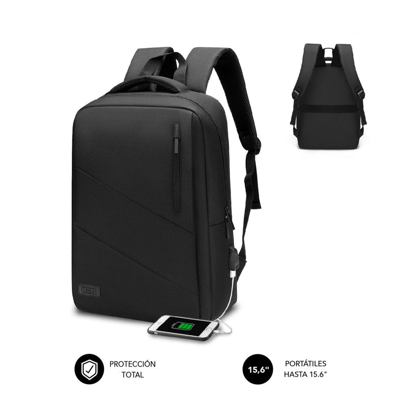Subblim Backpack City Backpack Laptops Up To 15.6'/ Port USB
