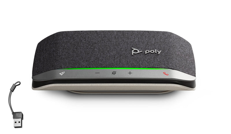 Poly HP Sync 20 Speakerphone USB-C/a Adapter Speaker PC Black