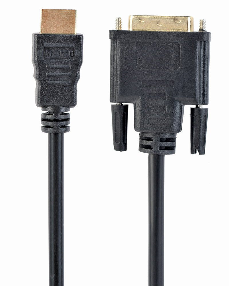 Gembird HDMI Cable a DVI 18 + 1M/M 3M Black CC-HDMI-DVI-10