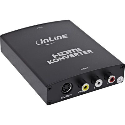 Inline Convertidor HDMI a S-video + Convertidor Audio Rca — image 1