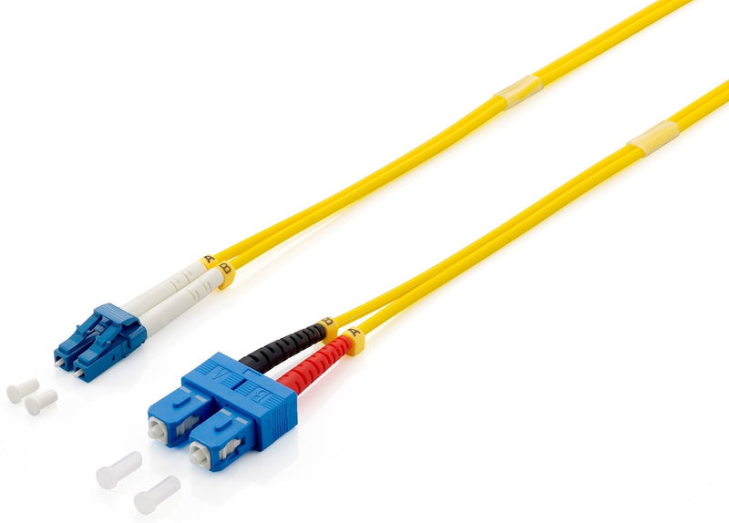 Equip 254336 Cable Fibre Optic 10M Lc Sc OS2 Yellow