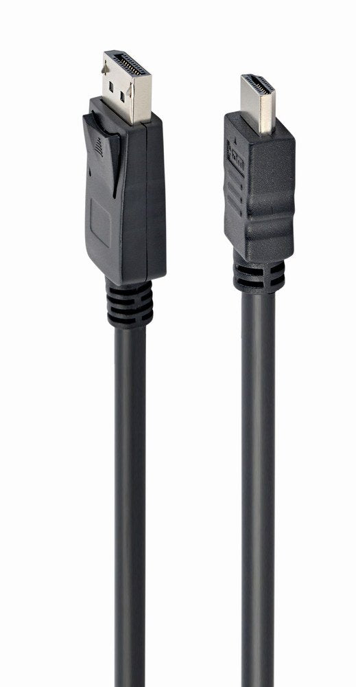 Gembird Cable DisplayPort a HDMI 3M Black CC-DP-HDMI-3M