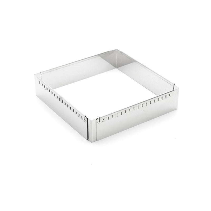 Buyer Patisserie Frame Steel Adjustable Square 20-37CM