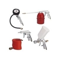 Einhell Set Of Air Compressed Professional , 5 Pieces Pistola Pulverizadora Silver/Red 4132720 — image 1