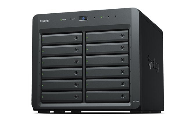 Synology Server NAS DX1215II 12 Bahias