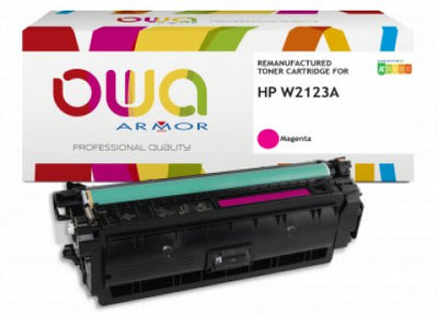Owa Toner Compatible With HP W2123A/ 212A Magenta (4.500 S.) — image 1