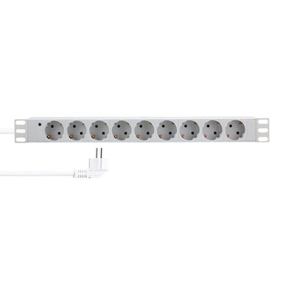 Logilink Power Strip 9ER Plugs 19 Pdu Grey Claro — image 1