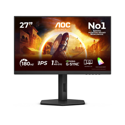 AOC Monitor 27G4X 27 Curved Gaming 1920X1080 2x HDMI Black — image 1