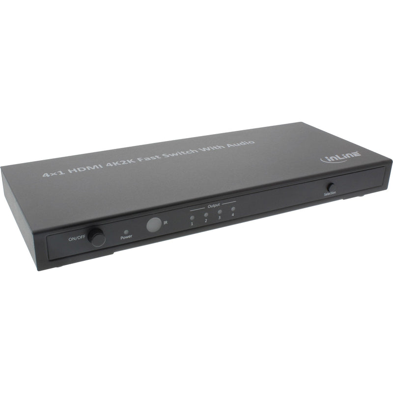 Inline Switch 4×1 HDMI 4K Ultrahd With Audio