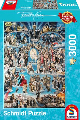 Schmidt Juegos Puzzle Hollywood XXL