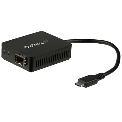 StarTech.com Adapter Converter USB 3.0 Usbc a Sfp Abierto Transceiver USB Type-c Adapter Network USB-C 1000BAS — image 1