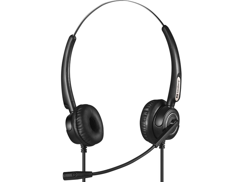 Sandberg Headphones USB+RJ9/11 Pro Stereo