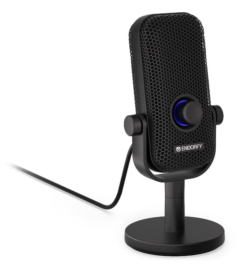 Endorfy Micrófono Solum Voice S, Negro