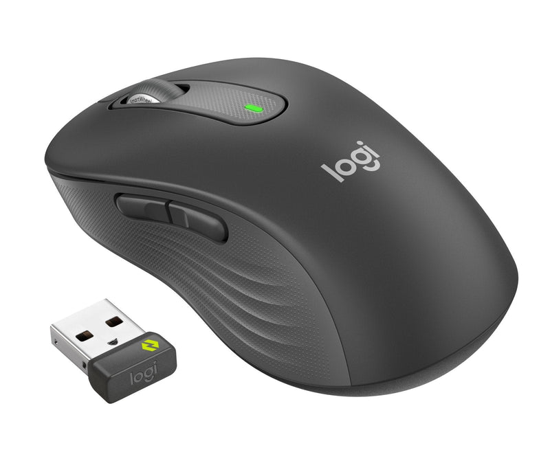 Logitech Signature M650 Wireless Mouse + Bluetooth Óptico 910-006348