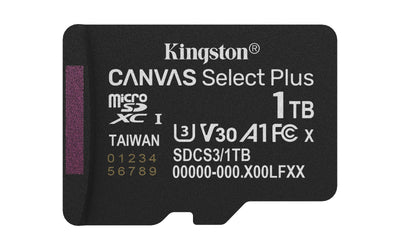 Kingston Memory Micro Sdxc 1TB Uhs-i/SDCS3/1TBSP — image 1