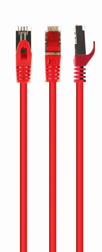 Gembird Network Cable RJ45, CAT.6A, FTP, Lszh, 3M, Red