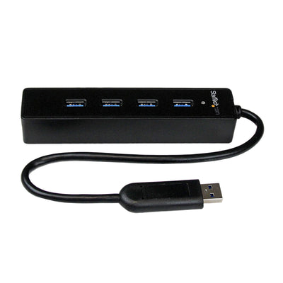 StarTech Hub USB 3.0 Super Speed Laptop 4 Ports Black ST4300PBU3 — image 1