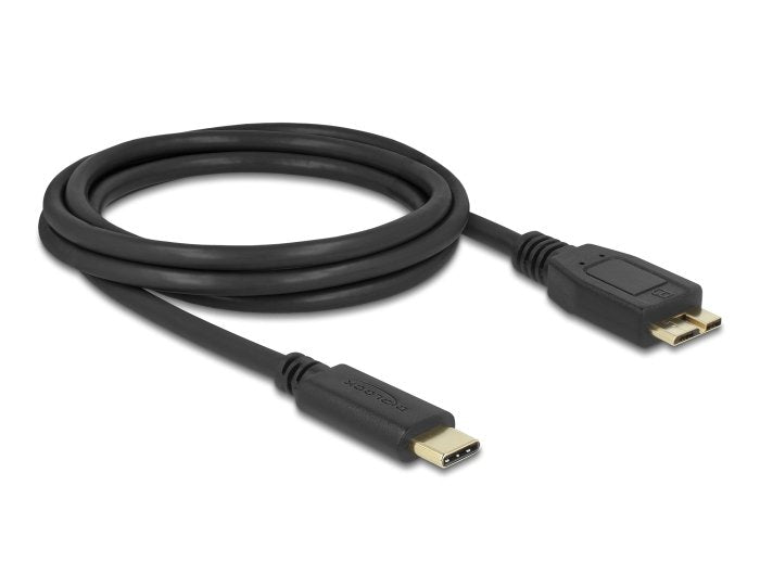 Delock Cable USB 5Gbps USB Type-c Male a USB Typ Micro-b Male 2M