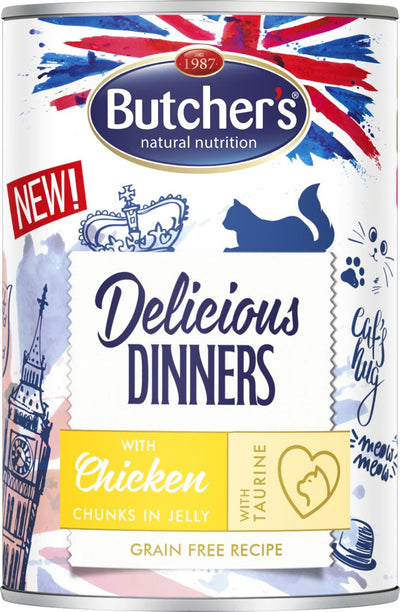 Butcher's Delicious Dinners Kawalki Z Kurczakiem W Galaretce 400G — image 1