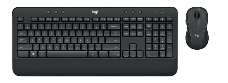 Logitech Keyboard German MK545 Advanced Wireless Combo Mouse Included USB Qwertz Black
