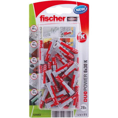 Fischer Blister 28 Tacos Duopower Ø6X30MM 534993 — image 1