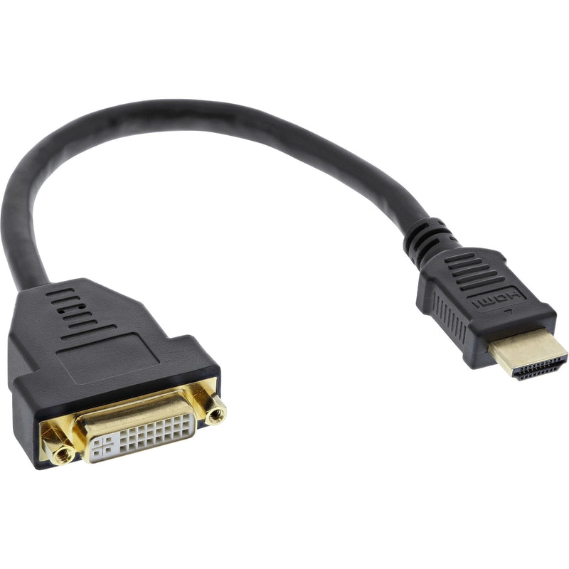 Inline Adapter Hdmi-DVI HDMI a Male a DVI Female 0,2M