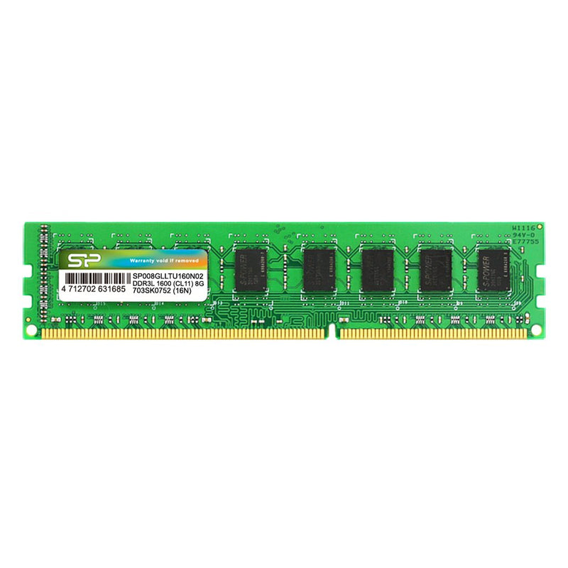 RAM Silicone Power DDR3 8GB 1600MHZ CL11 1.35V
