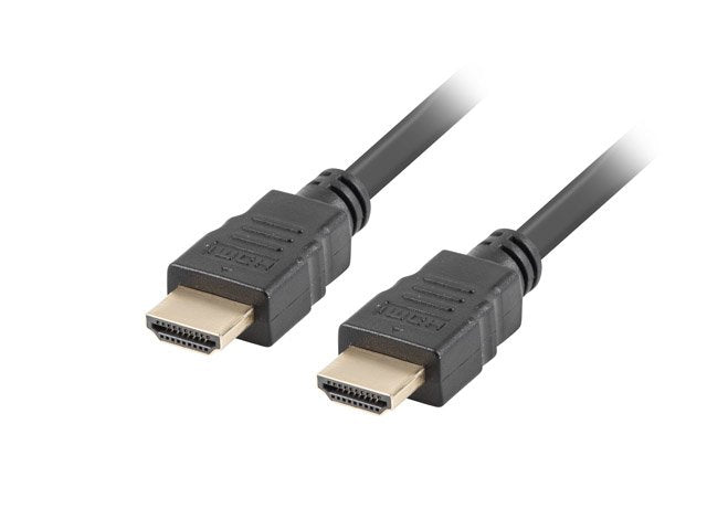 Lanberg HDMI Cable M/M 3840*2160 30HZ With Canal Ethernet 3M Black CA-HDMI-11CC-0030-BK