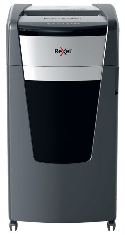 Rexel Paper Shredder Momentum Extra XP422 + P-4 4X35MM 85L — image 1